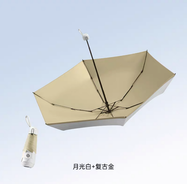 Neues Produkt, einfach zu tragen, einzigartiger Großhandel, preiswerter Klappschirm mit Hakenschlaufe, Griff, Strandschirm