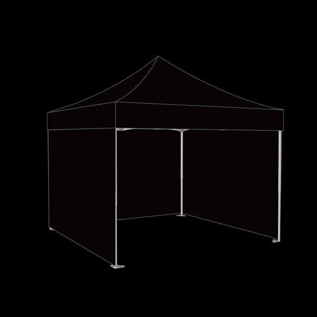 Handelsüblicher Stahlrahmen, 10' x 10', individuelles Pop-up-Marktzelt mit Überdachung für den Außenbereich