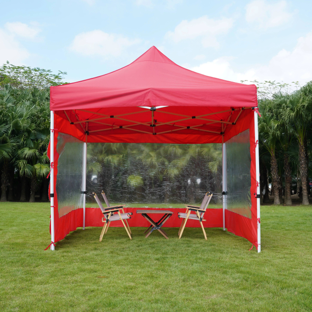 Wasserdichtes Outdoor-Show-Sonnenschutz 10x10ft Pop-Up-Faltzelt zum Verkauf mit individuellem Logo