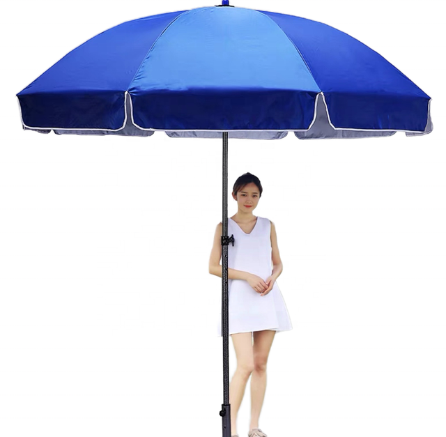 Hochwertiges individuelles Design mit Logo-Aufdruck. Sun Smart Werbeartikel für Werbung, faltbarer Strandschirm für den Außenbereich