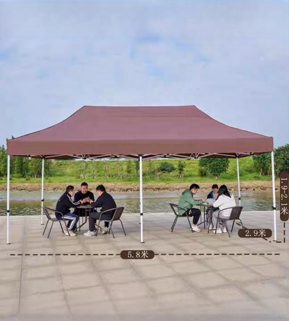 Hochwertige, maßgeschneiderte Werbe-Aluminium-Faltpavillon 10x10 Outdoor-Pop-up-Überdachung mit Logo für Messezelte