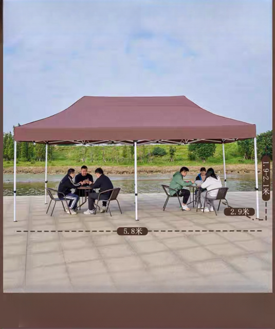 Hochwertige, maßgeschneiderte Werbe-Aluminium-Faltpavillon 10x10 Outdoor-Pop-up-Überdachung mit Logo für Messezelte