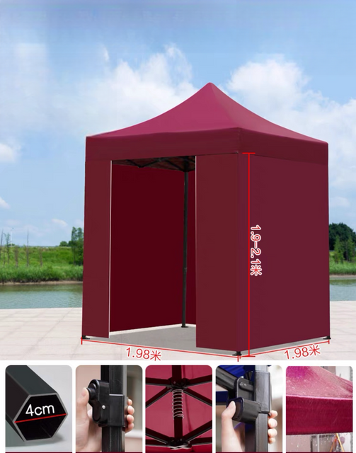 Großhandel Custom Design Faltbar Pop-up-Überdachung Rahmen Werbepavillon für wasserdichte Aluminium-Ausstellungszelte