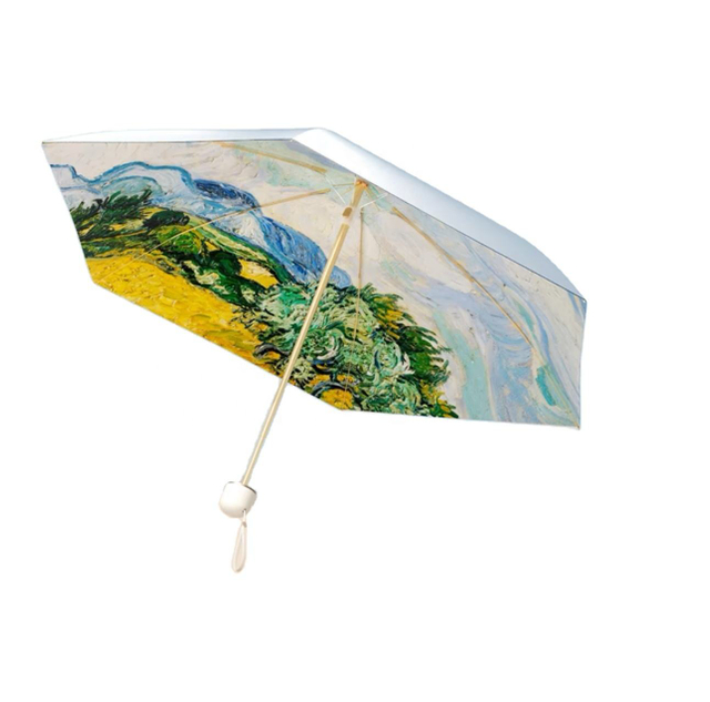 Bone Protion Werbung Großhandel Custom Print Logo Golf gerade Regenschirm winddicht