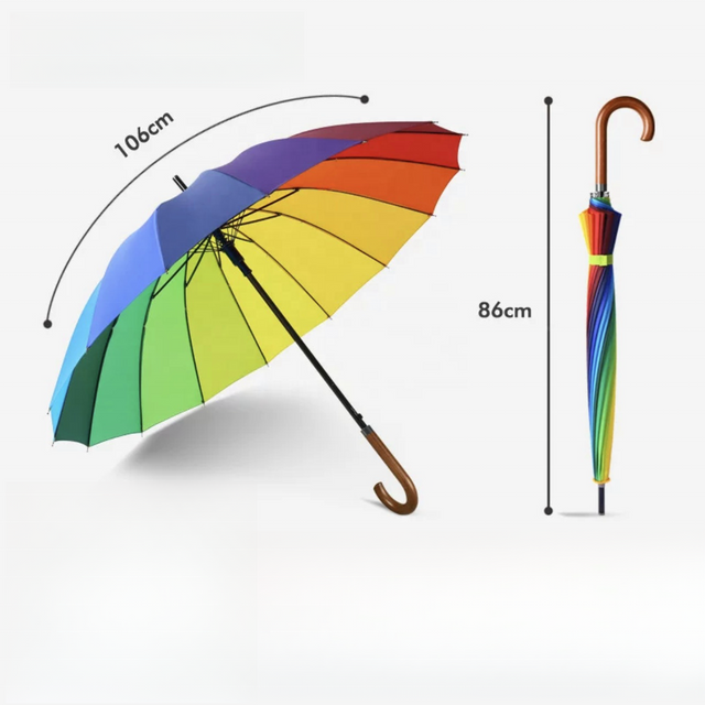 Promotion-Werbung Großhandel Strandschirm Custom Print Logo Golf Gerader Regenschirm Winddichter großer Regenschirm für den Regen