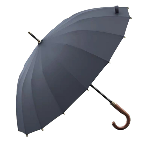 Werbeartikel, günstiger Großhandel, kundenspezifische farbige, automatische, gerade, winddichte Golfschirme mit Logo-Aufdruck
