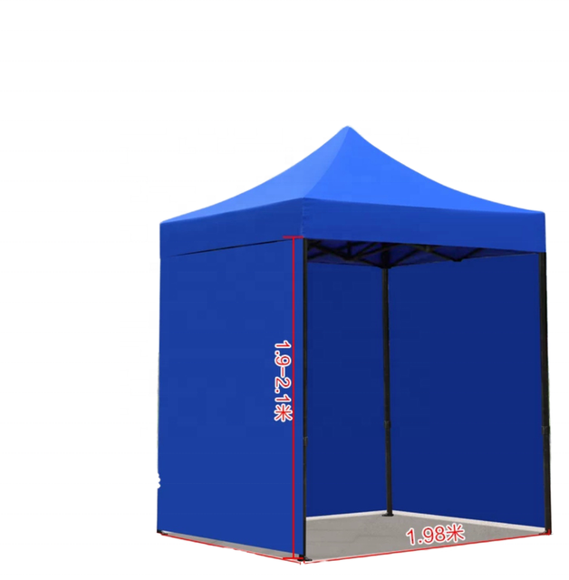 Werbepavillon, Ausstellungszelt, Ladenzelt, Stahlrahmen, Pop-up-Faltzelt für Veranstaltungen im Freien