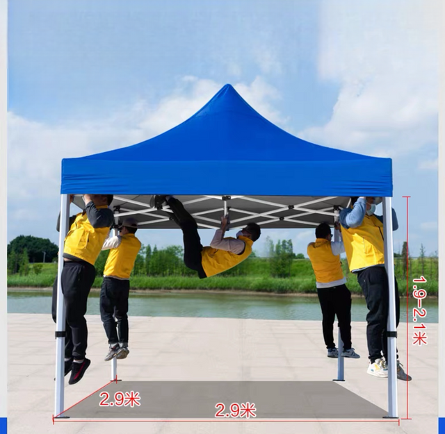 Zusammenklappbares, tragbares 3x3 Pop-Up-Pavillonzelt 6X10Werbezelt Noch keine Bewertungen