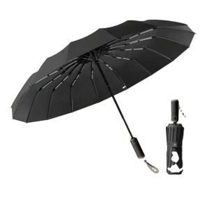 Kundenspezifischer Logo 16K automatischer offener Irideszenz-Regenschirm, winddichter Golf-Sonnenschirm, automatischer Regenschirm für Erwachsene