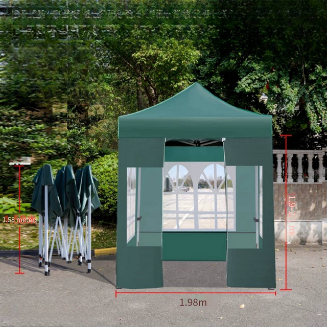 Großhandel Outdoor Oxford Ausstellung Aluminium Sport Faltveranstaltung Messe Überdachungszelt Sechseckiger Diamantrahmen