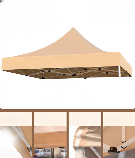 40 mm Sechskant-Aluminium, 1015 Fuß, individuell bedrucktes, faltbares Pop-Up-Überdachungs-Pavillon-Zelt für den Außenbereich zur Präsentation von Messezelten