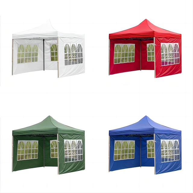 Modernes 3x3 wasserdichtes Messe-Faltzelt mit Stahlrahmen, Pop-Überdachung, Outdoor-Partys, Veranstaltungen, anpassbarer Logo-Druck